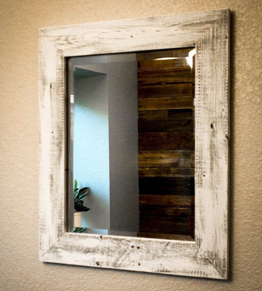 Barn Wood Mirrors Raised In A Barn Furniture