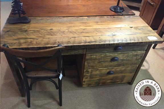 Barnwood Desk Raised In A Barn Furniture