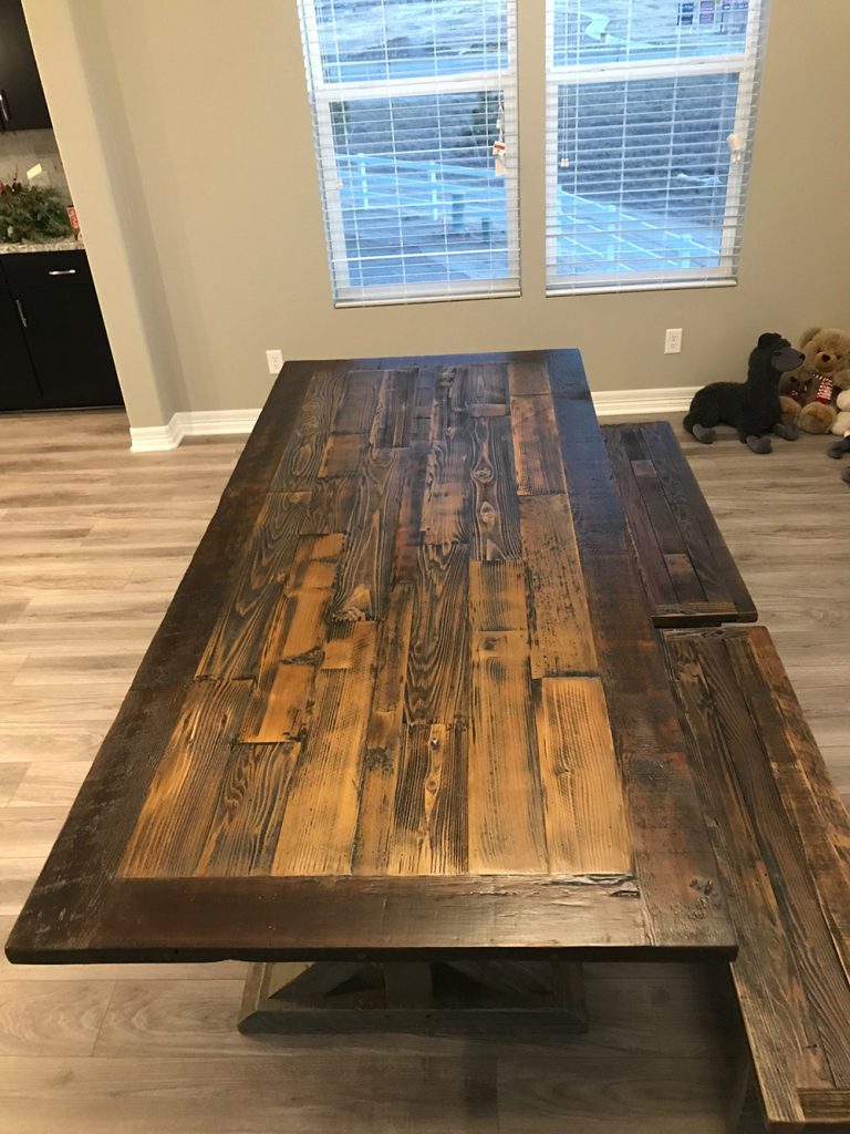 Barn Wood Dining Tables - Raised In A Barn Furniture